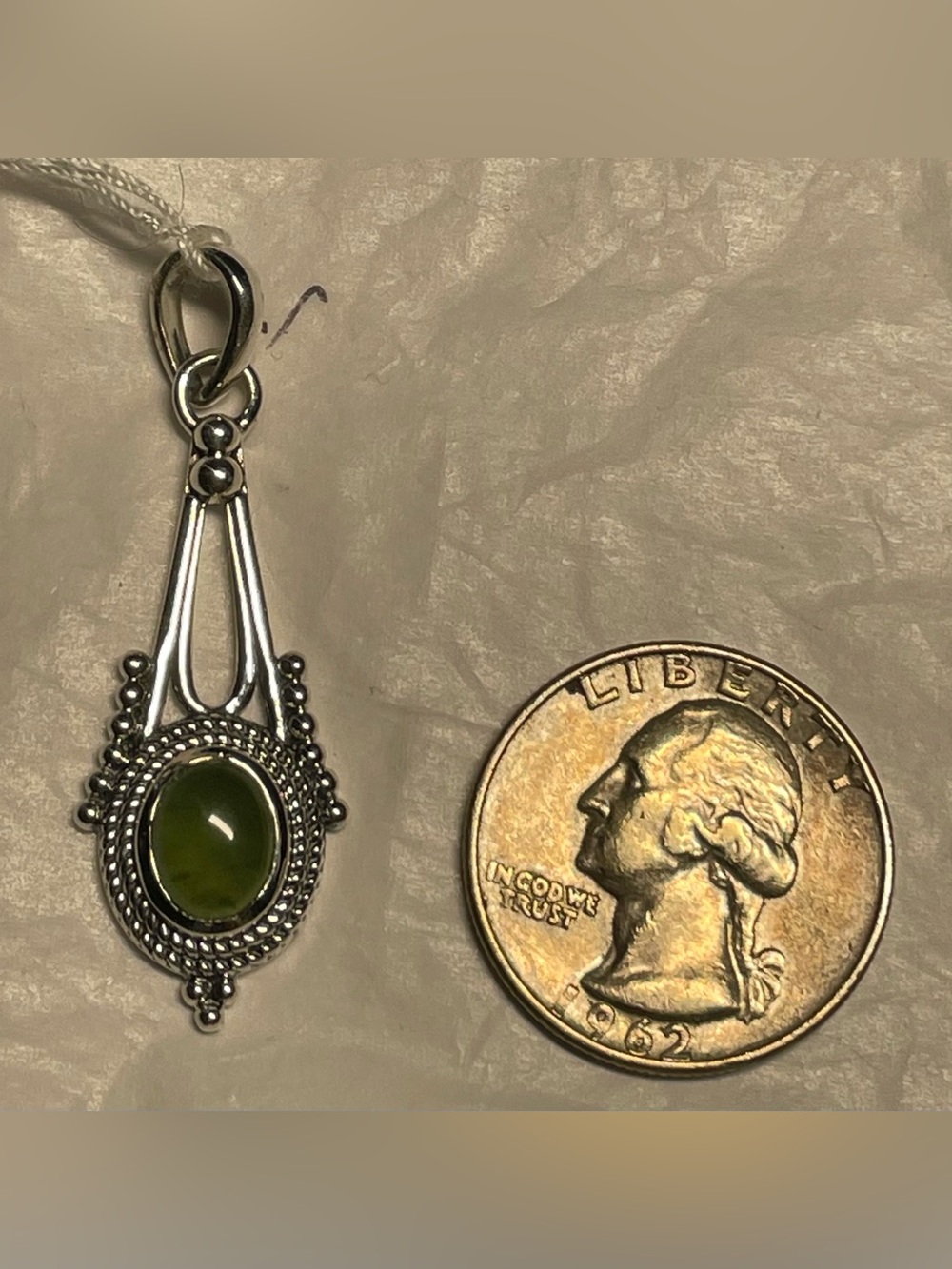Nephrite pendant